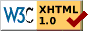 Valid XHTML 1.0 
Transitional